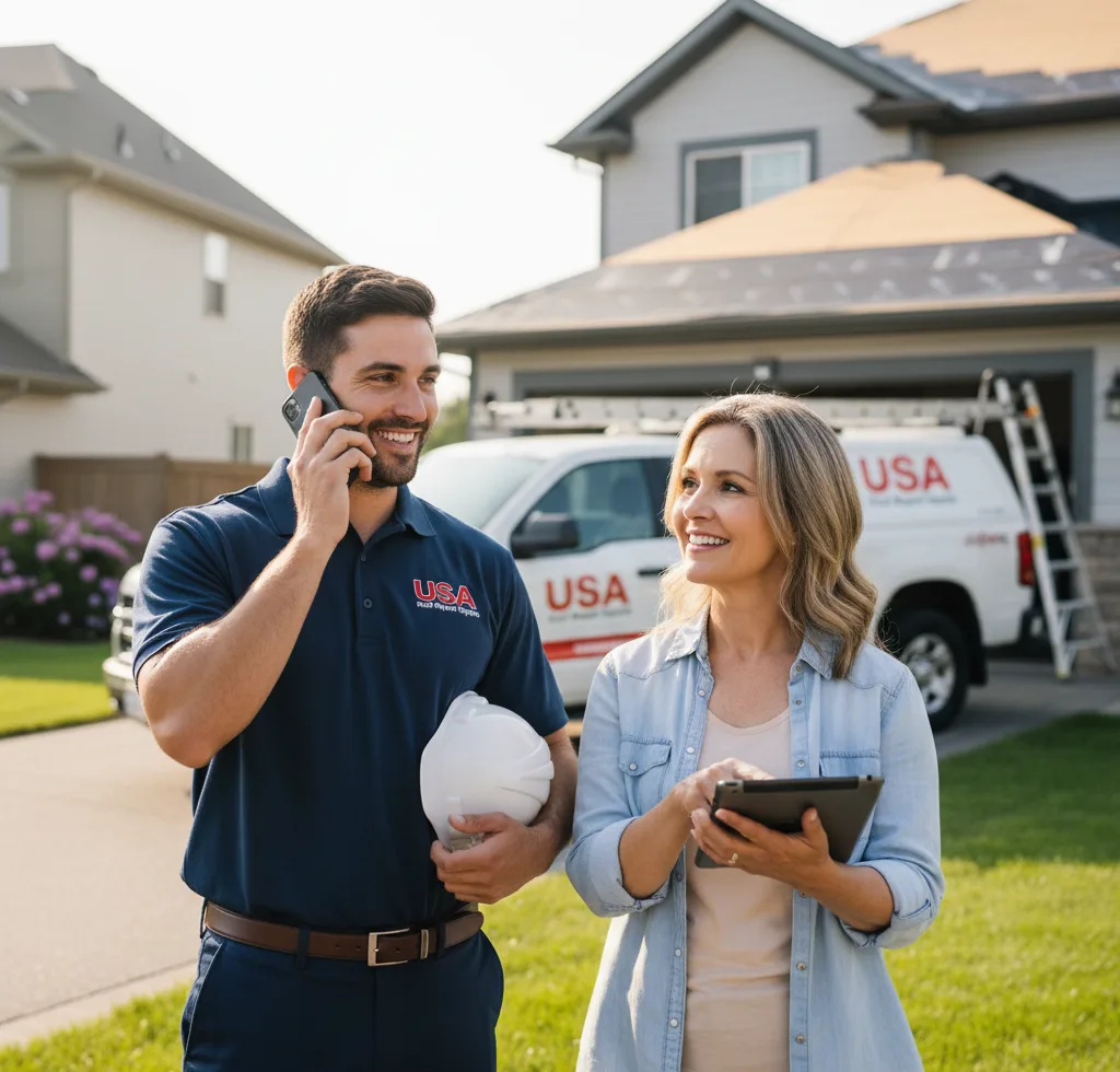USA Roof Repair Experts customer support in Eastvale
